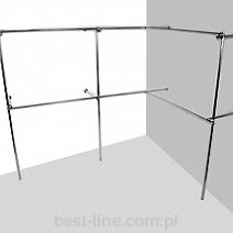 Regały ścienne narożne