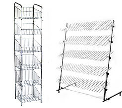 Wire shelves and racks