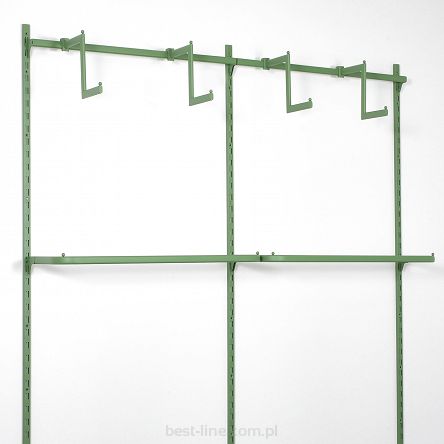 Garderoba dwumodułowa - OPTI-ZL91 - GREEN