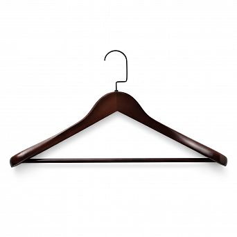 Wieszak GLAMOUR szeroki z poprzeczką Dark Wood