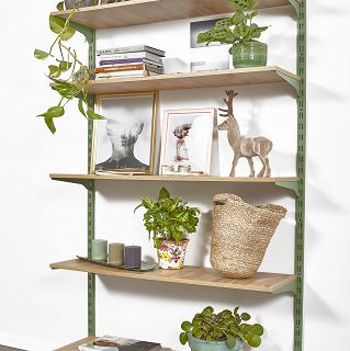 Półka + wsporniki 30cm universal (GREEN) w różnych rozmiarach - 4