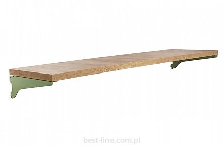 Półka + wsporniki 30cm universal (GREEN) w różnych rozmiarach
