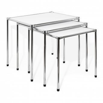 Stoliki, wyspa ekspozycyjna Fi25 Chrom