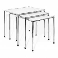 Stoliki, wyspa ekspozycyjna Fi25 Chrom