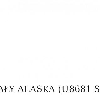 Cokół na Panel MDF Slatwall Biały Alaska (śnieżnobiały, U8681 SM) + wsuwka ALU (1szt) - 2