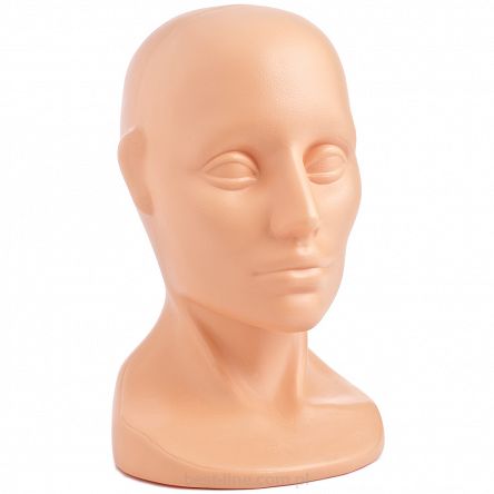 Ekspozytor głowa na czapki (cielisty)