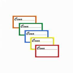 Etykieta cenowa kartonowa 100szt.