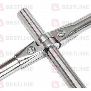 Złącze dwuramienne kątowe regulowane R43 fi25mm - 2