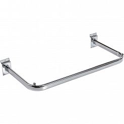 Wieszak 60cm x 30cm "U" Slatwall chrom