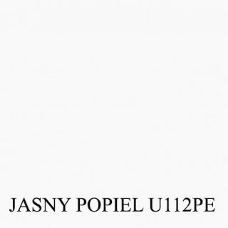 Panel MDF Slatwall Popiel (U112 PE) + wsuwki ALU (odstępy co 10cm) - 2