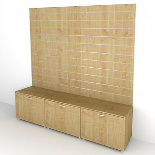 Zabudowa Slatwall z szufladą 200x240x50cm 11 FREZÓW - 4