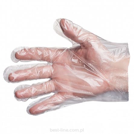 Rękawice foliowe (różne rozmiary) (100 szt.)