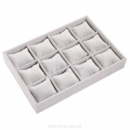 Tacka ekspozytor z poduszkami szary