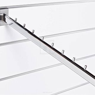 Wieszak pochyły owalny na panel Slatwall 40cm 9N - 2