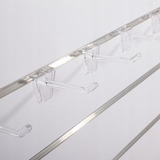 Zawieszka pojedyncza 6cm (plexi) na panel Slatwall - 2