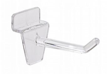 Zawieszka pojedyncza 6cm (plexi) na panel Slatwall