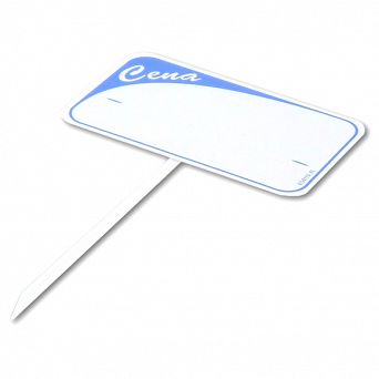 Etykieta cenowa "Cena" ze szpilką PLASTIK