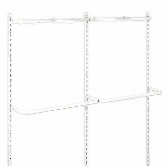 Garderoba dwumodułowa - OPTI-WP2 - WHITE