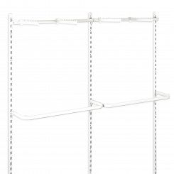 Garderoba dwumodułowa - OPTI-WP2 - WHITE