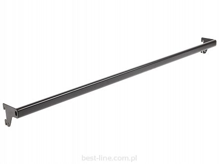 Poprzeczka na wieszaki 90cm BLACK