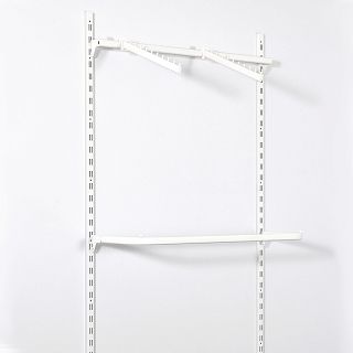 Garderoba jednomodułowa - OPTI-W2 - WHITE - 2