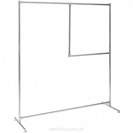 Stojak 200x180x50cm z ramką do wieszania 80x80cm