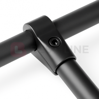 Złącze jednoramienne R42 fi25mm BLACK