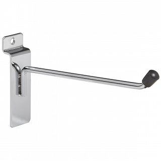 Zawieszka pojedyncza z kapturkiem Slatwall chrom - 2