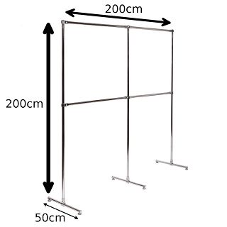 Stojak 200x200x50cm - 2