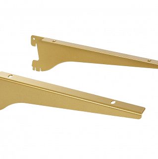 Półka + wsporniki 30cm universal (GOLD) w różnych rozmiarach - 2