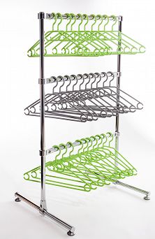 Stojak regulowany na wieszaki 50x40x100cm