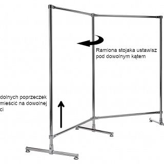 Stojak 150x200x50cm - 3