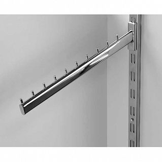 Wieszak pochyły bezpośrednio do szyny 50cm - 2