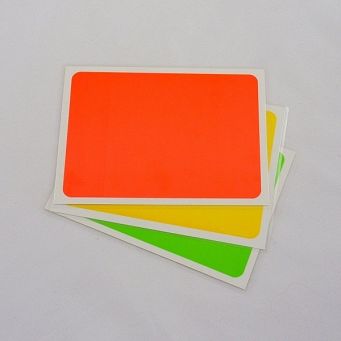 Etykieta laminowana czysta A5