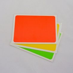 Etykieta laminowana czysta A5