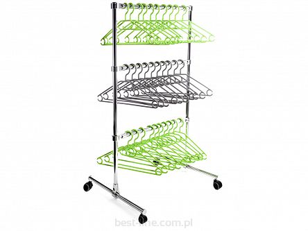 Stojak regulowany na kółkach 50x40x100cm na wieszaki