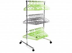 Stojak regulowany na kółkach 50x40x100cm na wieszaki