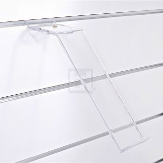 Zawieszka na buty z plexi Slatwall OBROTOWA! 25cm - 2