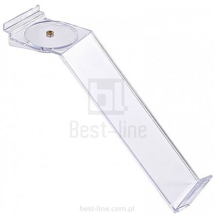 Zawieszka na buty z plexi Slatwall OBROTOWA! 25cm