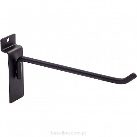 Zawieszka pojedyncza Slatwall czarna