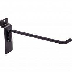 Zawieszka pojedyncza Slatwall czarna