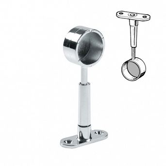 Uchwyt dystansowy końcowy (z zaślepką) z regulacją fi25mm