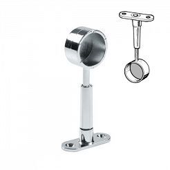 Uchwyt dystansowy końcowy (z zaślepką) z regulacją fi25mm