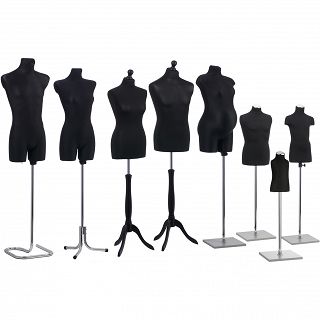 Manekin dziecięcy 0-1 niemowlę typ1 na drewnianej nodze - 4