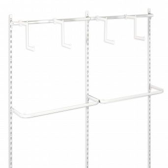 Garderoba dwumodułowa - OPTI-W91 - WHITE