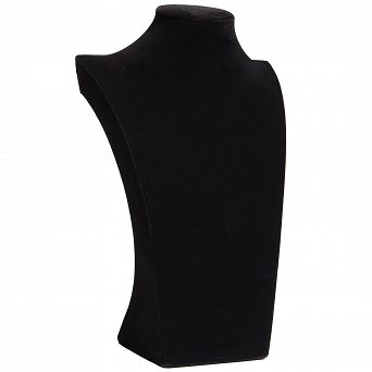 Ekspozytor Popiersie na łańcuszki czarny DUŻY