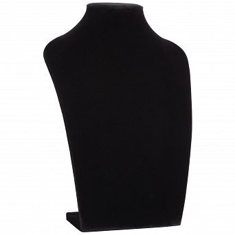 Ekspozytor Popiersie na łańcuszki czarne MAŁY