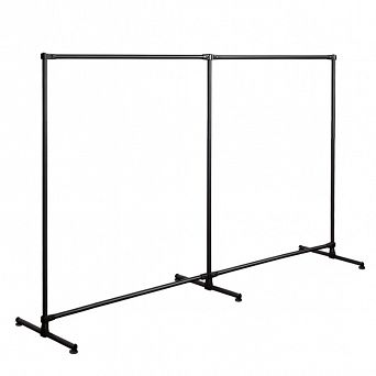 Stojak 150x300x50cm BLACK