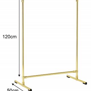Stojak 120x60x50cm GOLD - 2