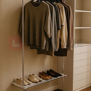 Regał z półką 1x2m - 4